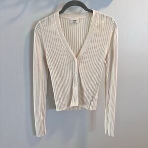 Wilfred Aritzia Manila Wool Blend Cardigan Sweater Size S
